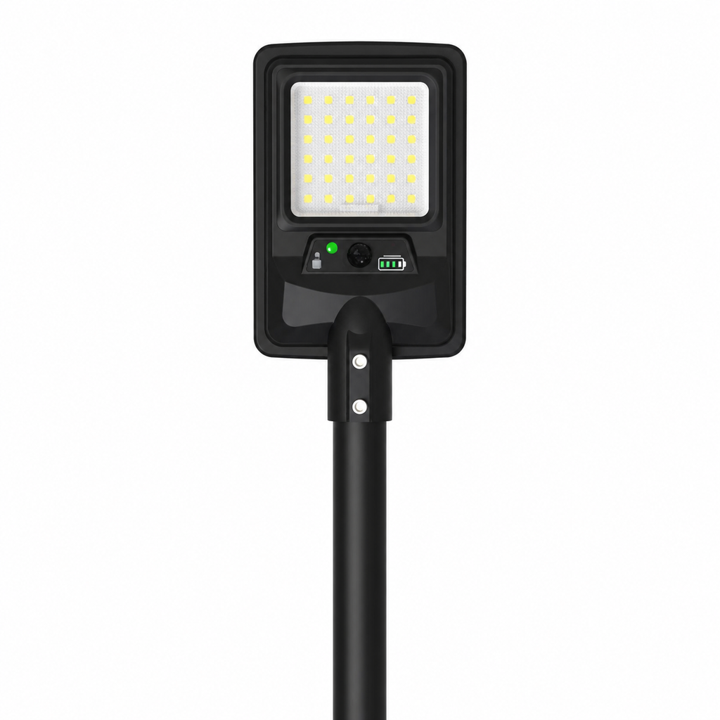Lámpara Solar LED 8W IP65 con Control Remoto