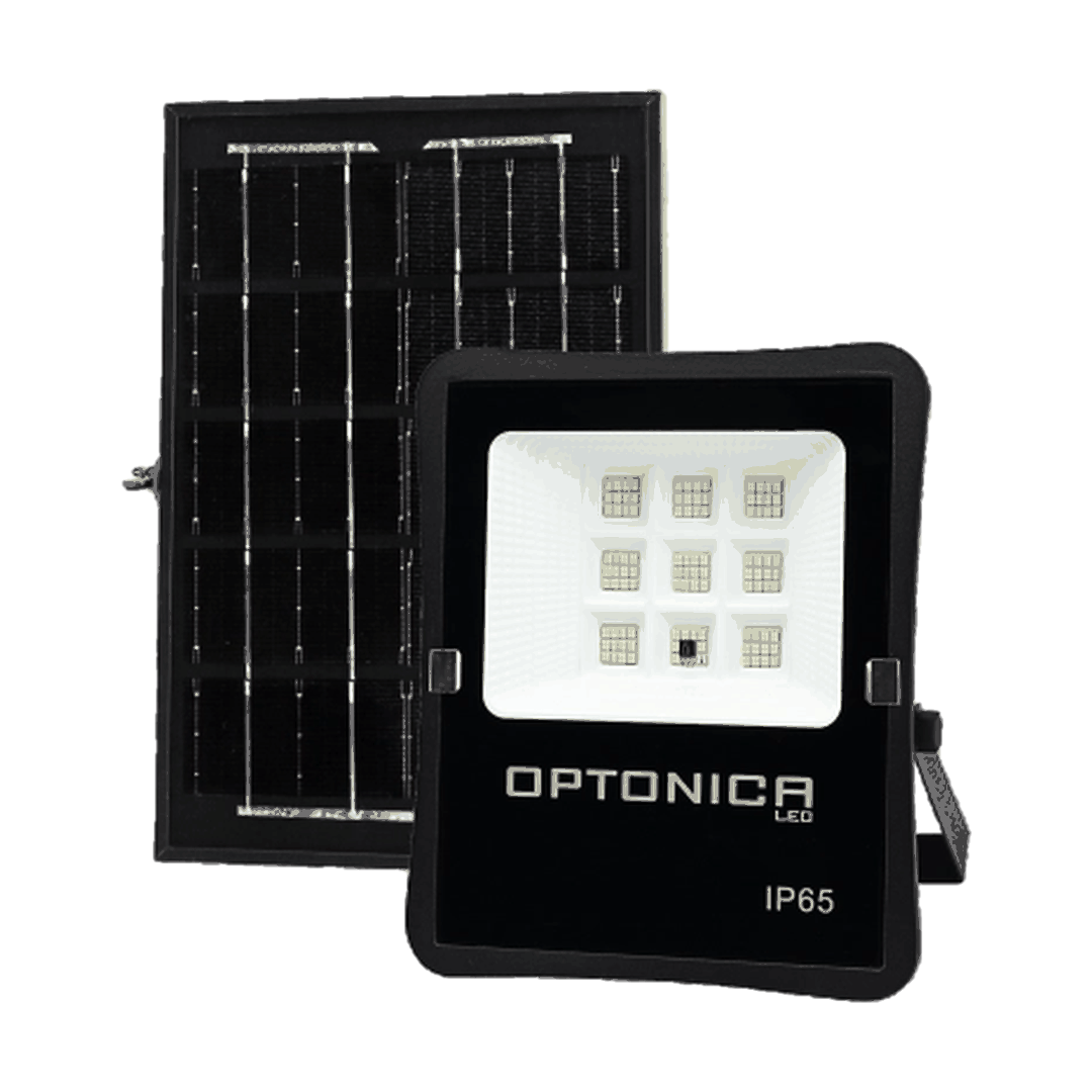 Proyector Solar LED 20W con Panel Independiente