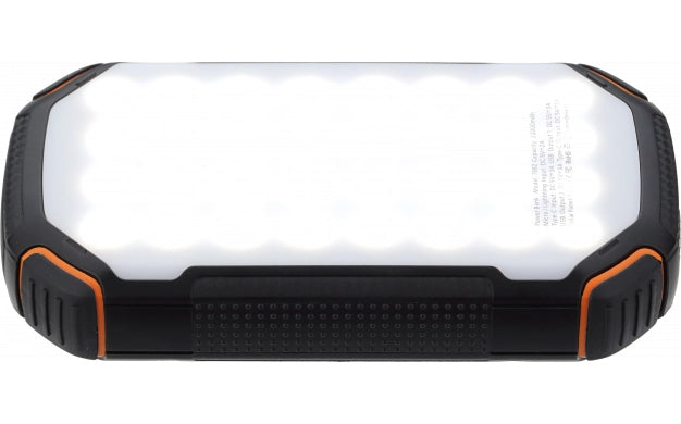 Power Bank Solar 20.000mAh con Linterna LED
