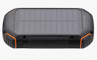 Power Bank Solar 20.000mAh con Linterna LED