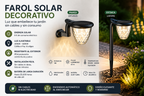 Aplique Solar LED de Jardín