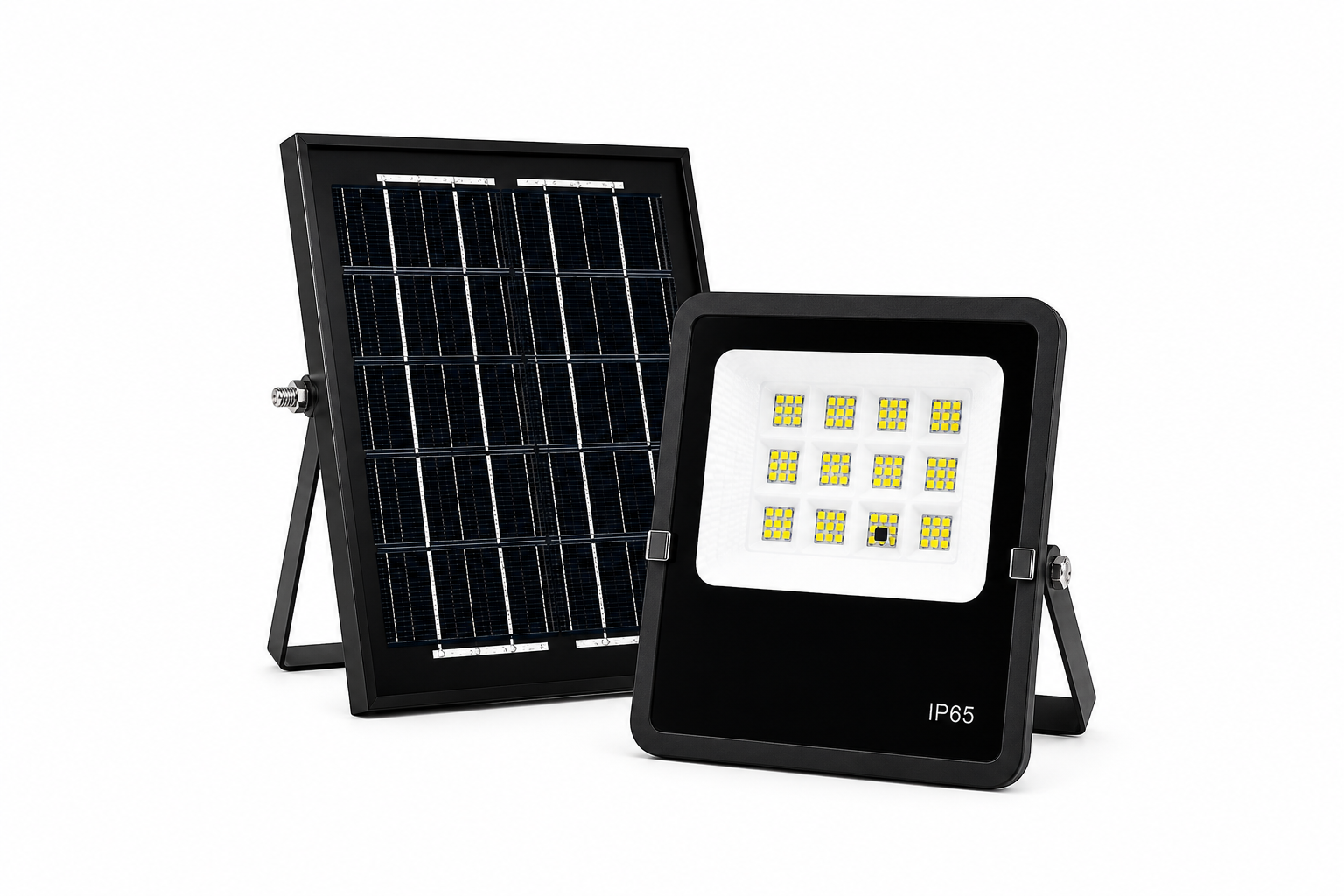 Foco Solar Exterior con Panel y Mando